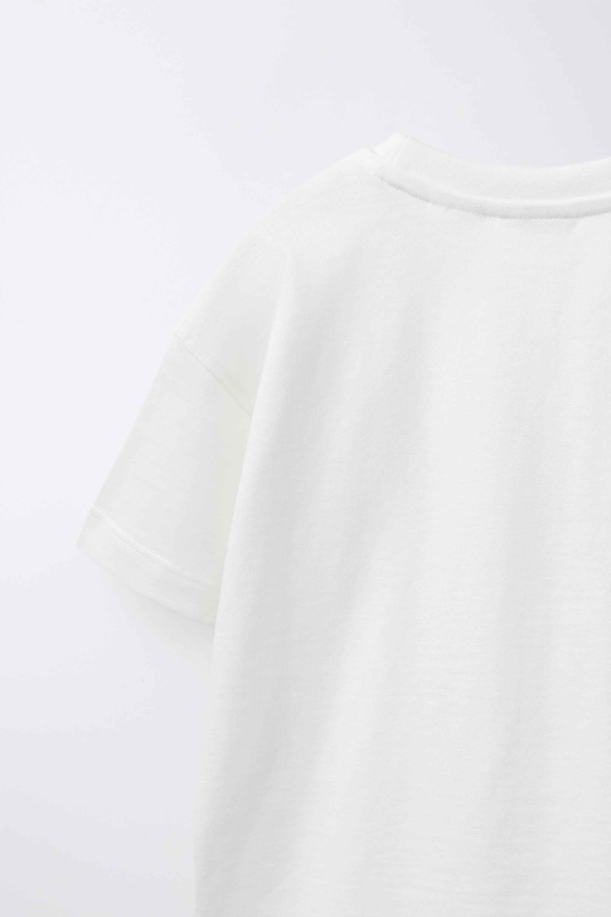 MOM AND DAD TEXT PRINT T-SHIRT